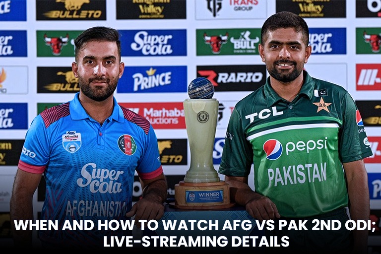 When and how to watch AFG vs PAK 2nd ODI; live-streaming details